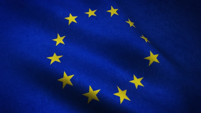 Le drapeau de l'Union Européenne (UE)